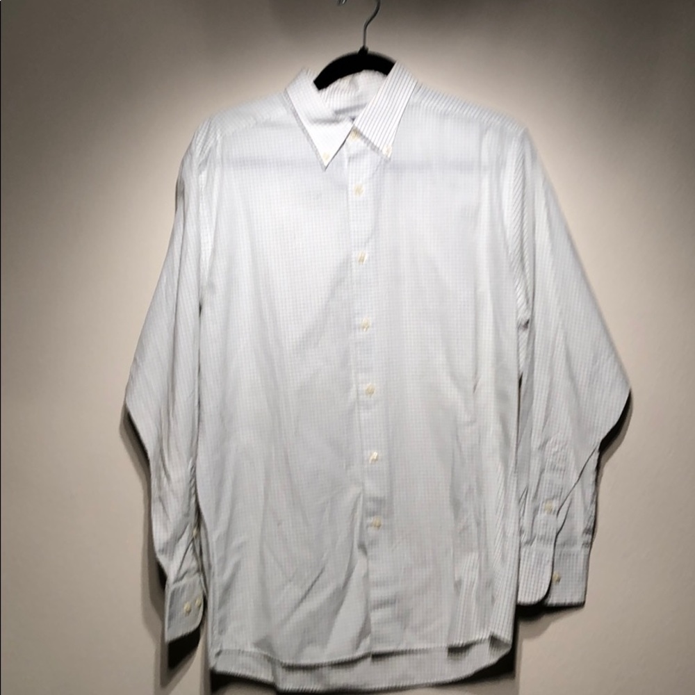 Dockers Men’s green plaid dress shirt